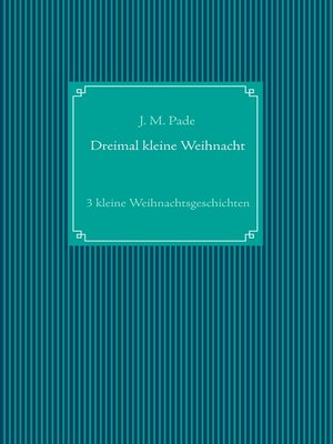 cover image of Dreimal kleine Weihnacht